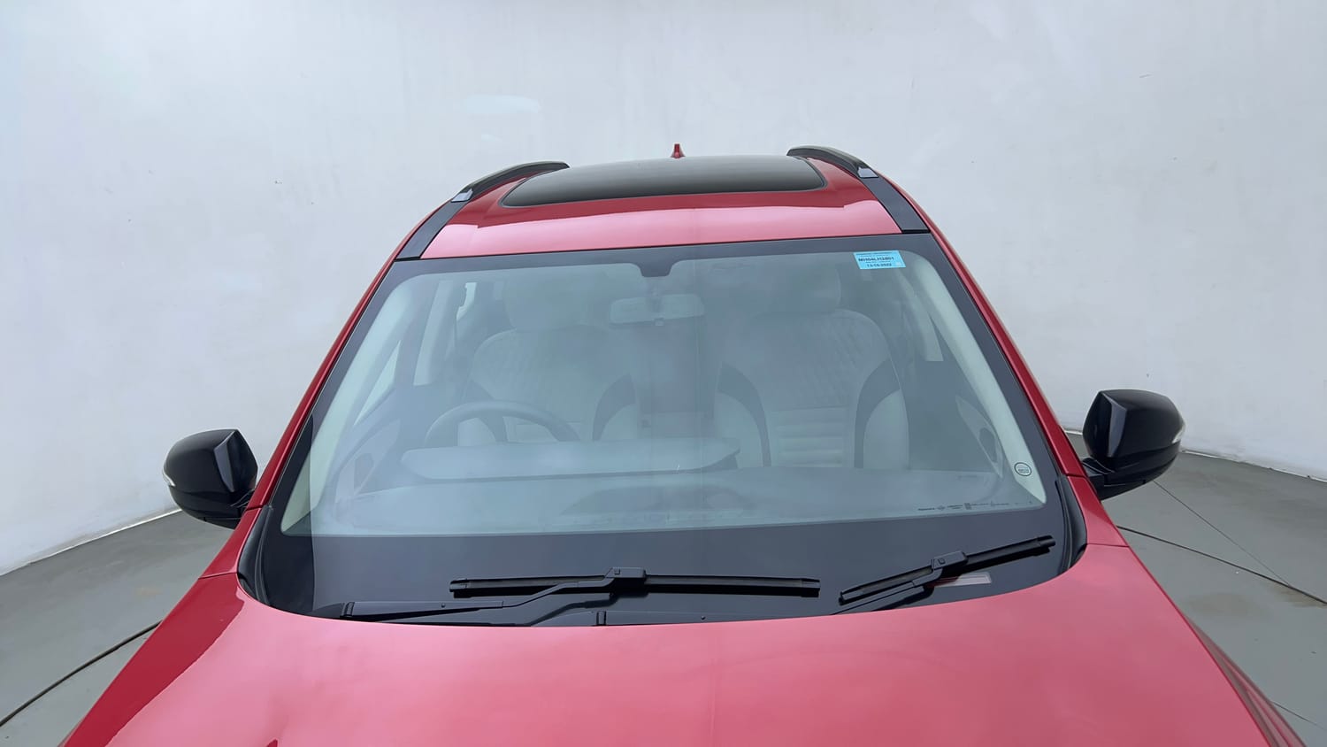 Used 2022 Mahindra XUV700 AX 5 Petrol AT 5 STR Petrol Automatic exterior FRONT WINDSHIELD VIEW