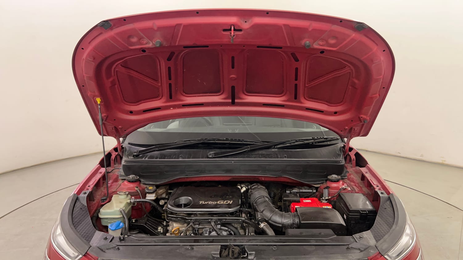 Used 2019 Hyundai Venue SX Plus 1.0 Turbo DCT Petrol Automatic engine ENGINE & BONNET OPEN FRONT VIEW