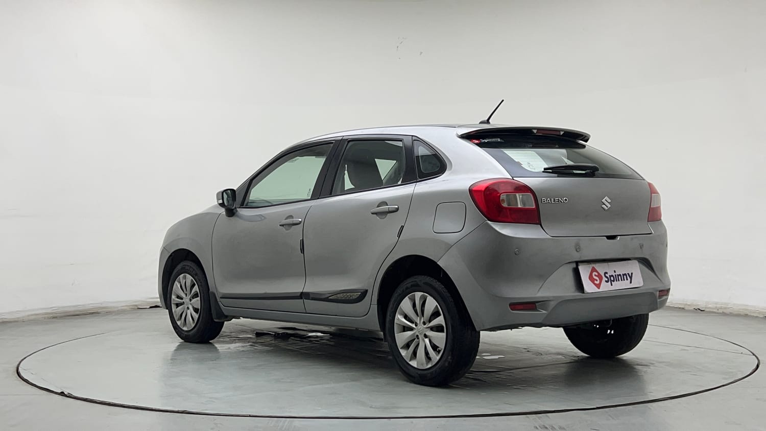 Used 2017 Maruti Suzuki Baleno Delta 1.2 Petrol Manual exterior LEFT REAR CORNER VIEW