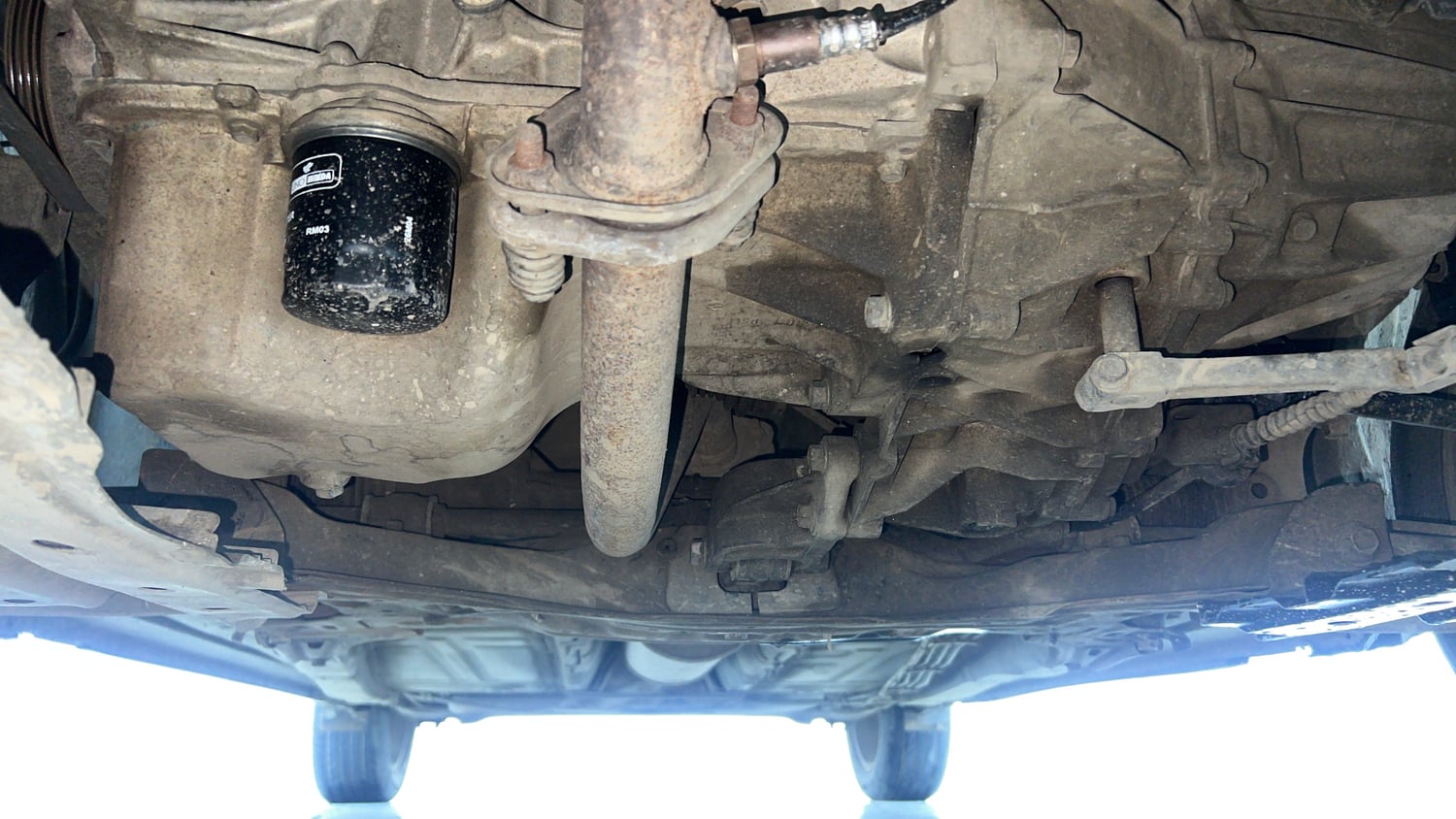 Used 2018 Maruti Suzuki Baleno Alpha Petrol+CNG (Outside Fitted) Cng Manual extra FRONT LEFT UNDERBODY VIEW