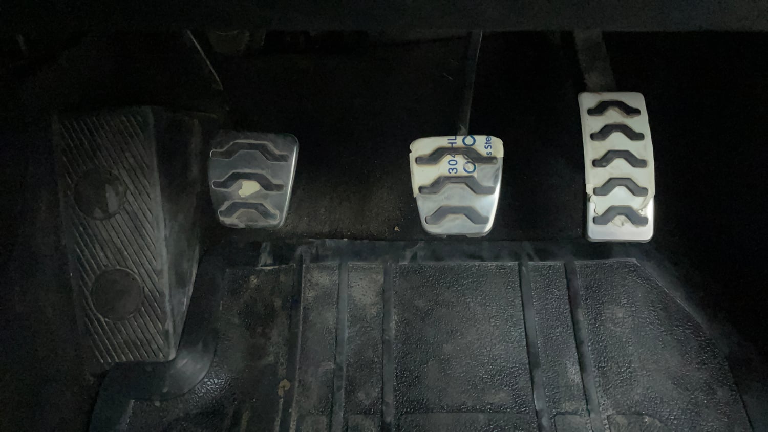Used 2016 Hyundai i20 Active 1.2 S Petrol Manual interior PEDALS VIEW