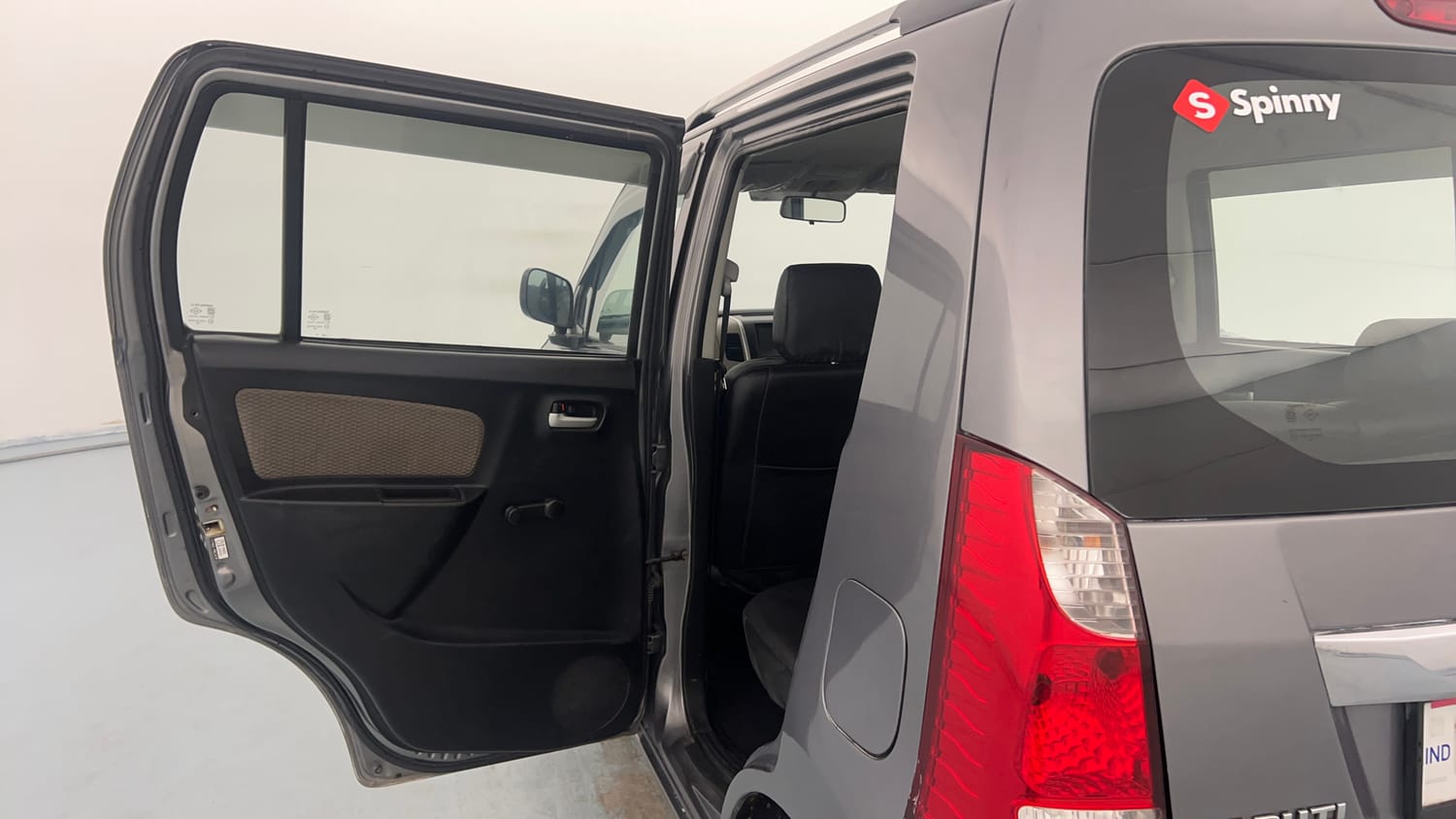 Used 2014 Maruti Suzuki Wagon R LXI Petrol Manual interior LEFT REAR DOOR OPEN VIEW