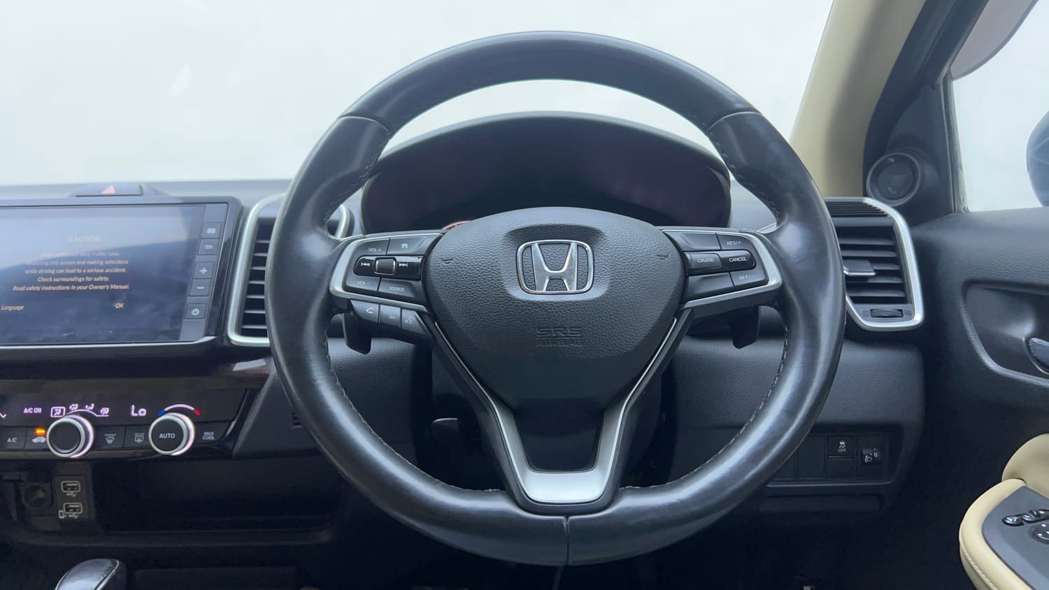 Used 2021 Honda City ZX CVT Petrol Petrol Automatic interior STEERING VIEW