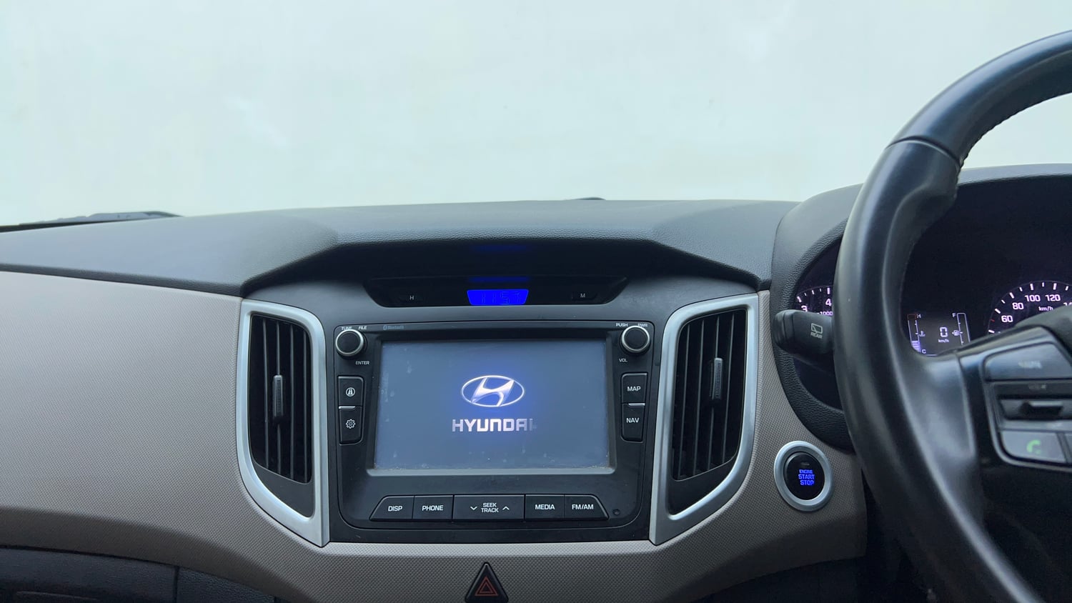 Used 2018 Hyundai Creta SX Plus 1.6 AT Petrol Petrol Automatic top_features Touch screen infotainment system