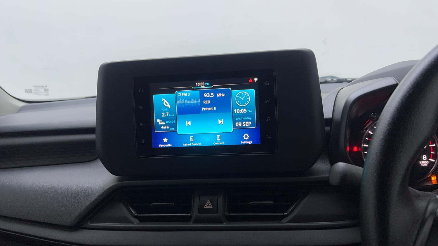 Used 2025 Maruti Suzuki Swift VXi AMT Petrol Automatic top_features Integrated (in-dash) music system