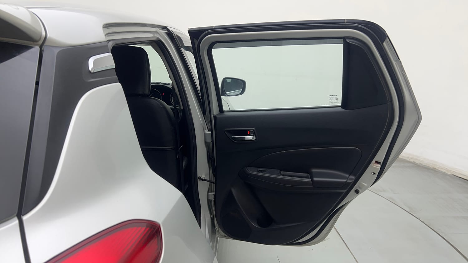 Used 2022 Maruti Suzuki Swift VXi Petrol Manual interior RIGHT REAR DOOR OPEN VIEW