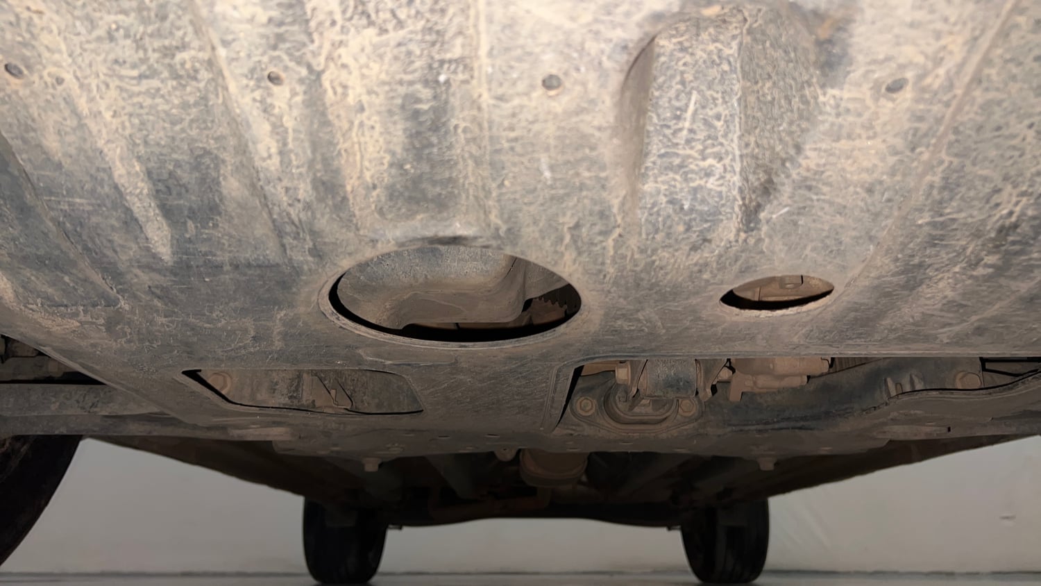 Used 2023 Hyundai Creta SX 1.5 Petrol Petrol Manual extra FRONT LEFT UNDERBODY VIEW