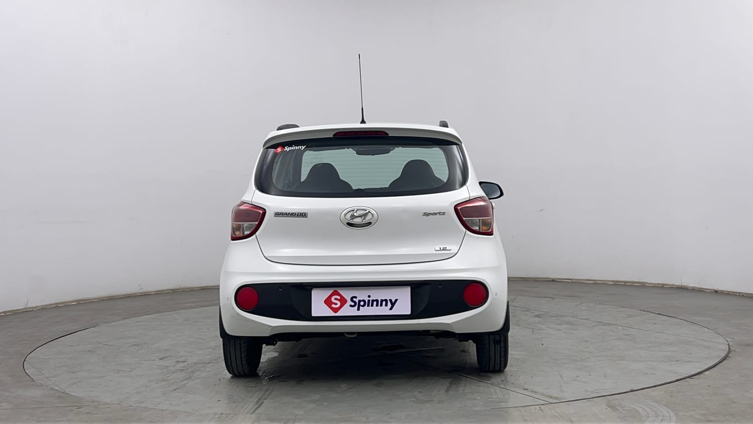 Used 2020 Hyundai Grand i10 Sportz 1.2 Kappa VTVT Petrol Manual exterior BACK VIEW