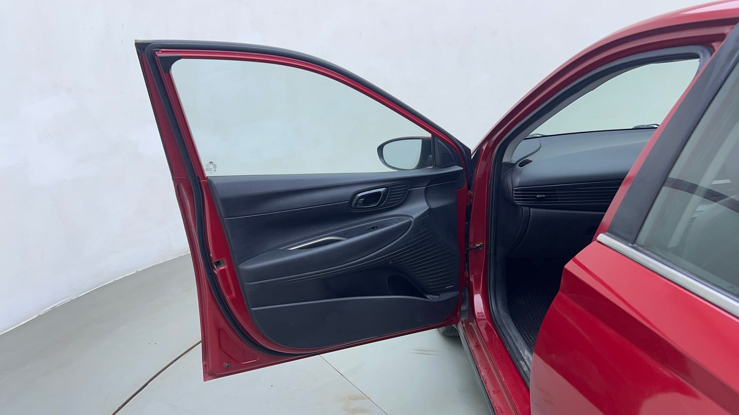 Used 2021 Hyundai New i20 Asta (O) 1.0 Turbo DCT Petrol Automatic interior LEFT FRONT DOOR OPEN VIEW