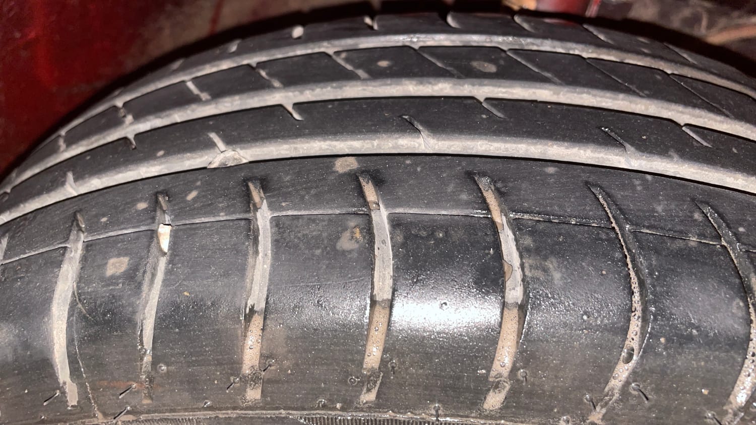 Used 2018 Maruti Suzuki Baleno Delta 1.2 Petrol Manual tyres RIGHT FRONT TYRE TREAD VIEW