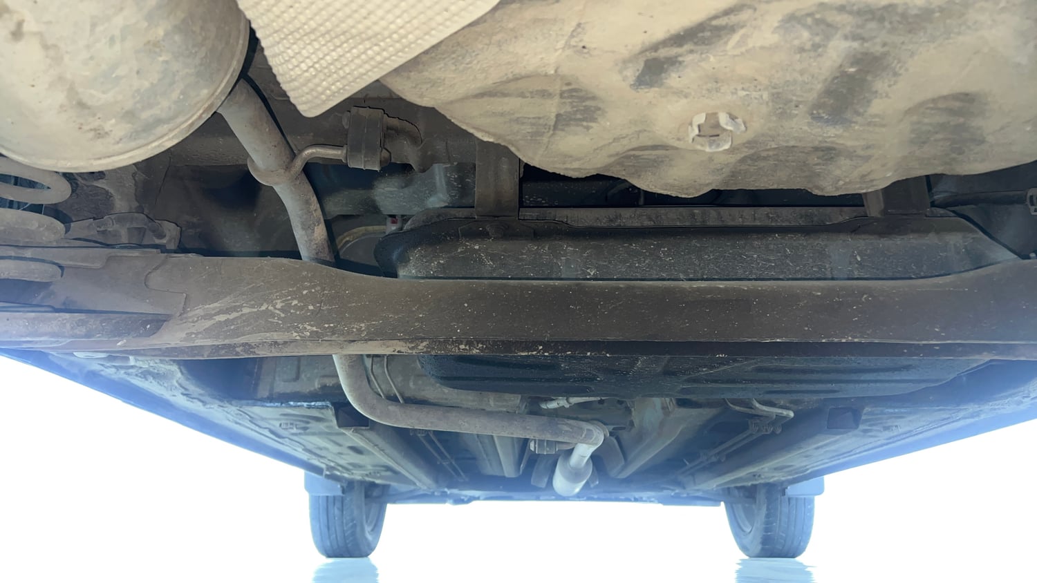 Used 2024 Renault Kiger RXT AMT Petrol Automatic extra REAR UNDERBODY VIEW (TAKEN FROM REAR)