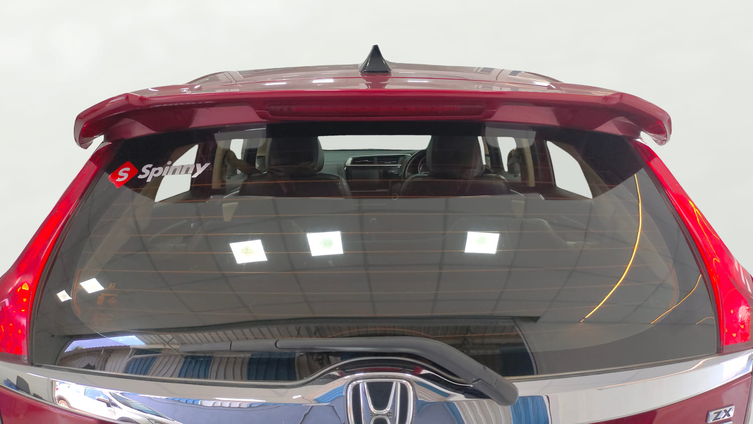 Used 2020 Honda Jazz ZX CVT Petrol Automatic exterior BACK WINDSHIELD VIEW