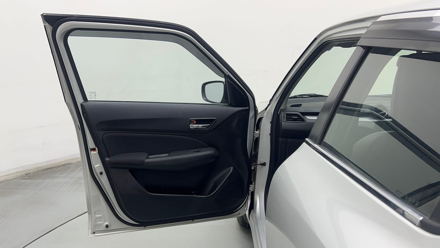 Used 2022 Maruti Suzuki Swift VXi Petrol Manual interior LEFT FRONT DOOR OPEN VIEW