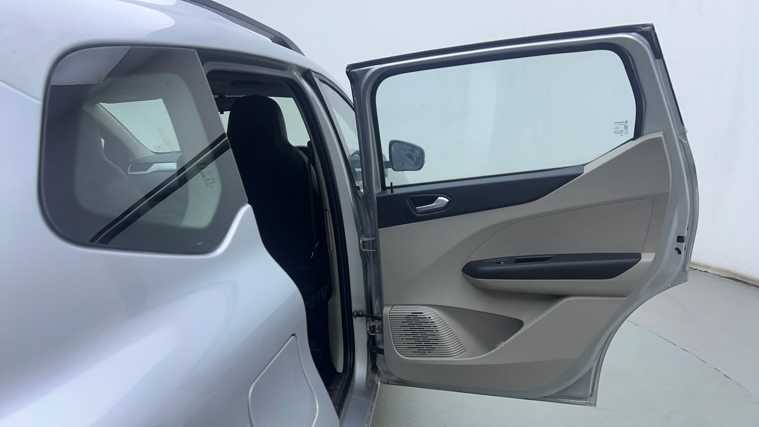 Used 2023 Renault Triber RXZ Petrol Manual interior RIGHT REAR DOOR OPEN VIEW