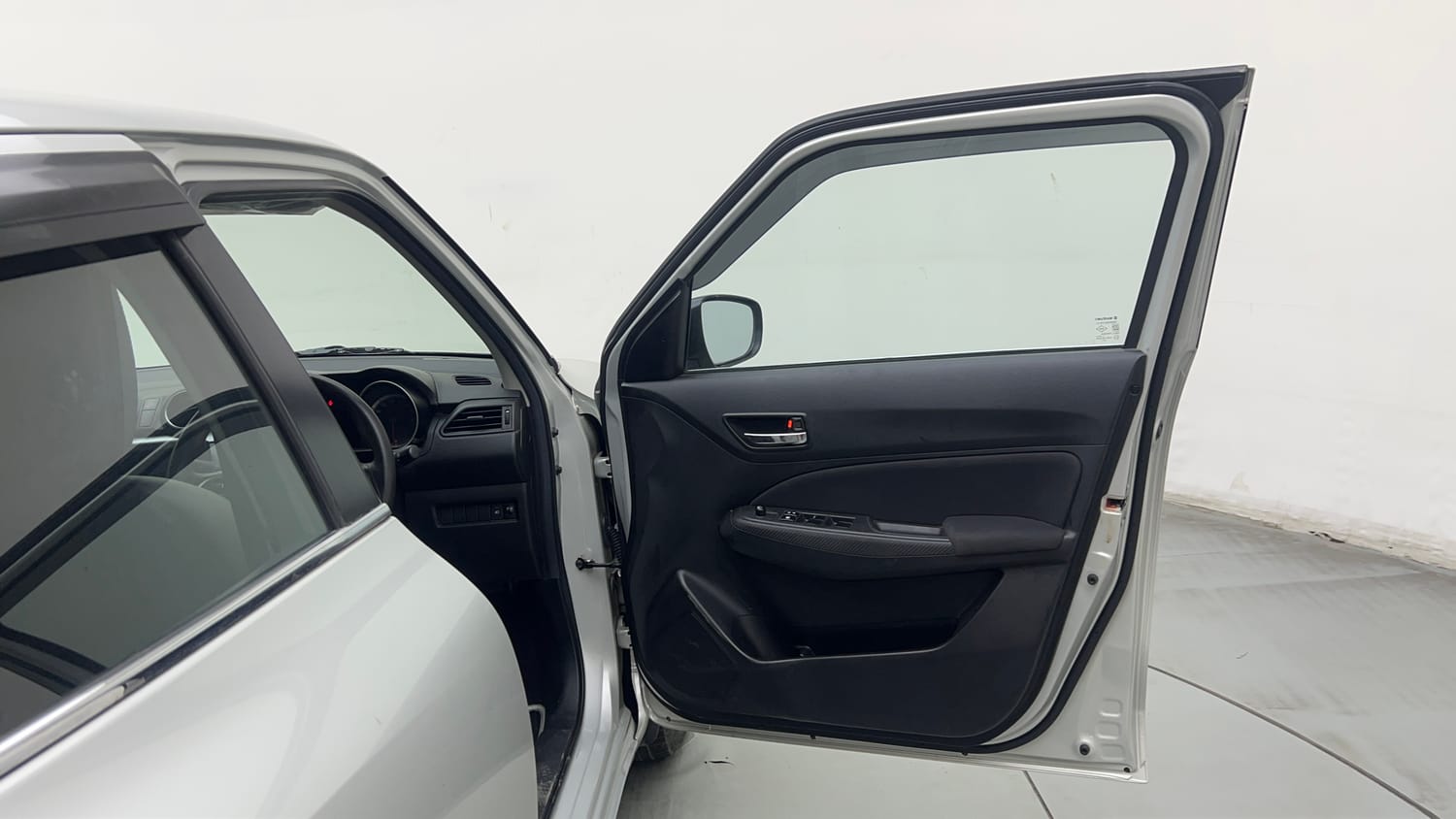 Used 2022 Maruti Suzuki Swift VXi Petrol Manual interior RIGHT FRONT DOOR OPEN VIEW
