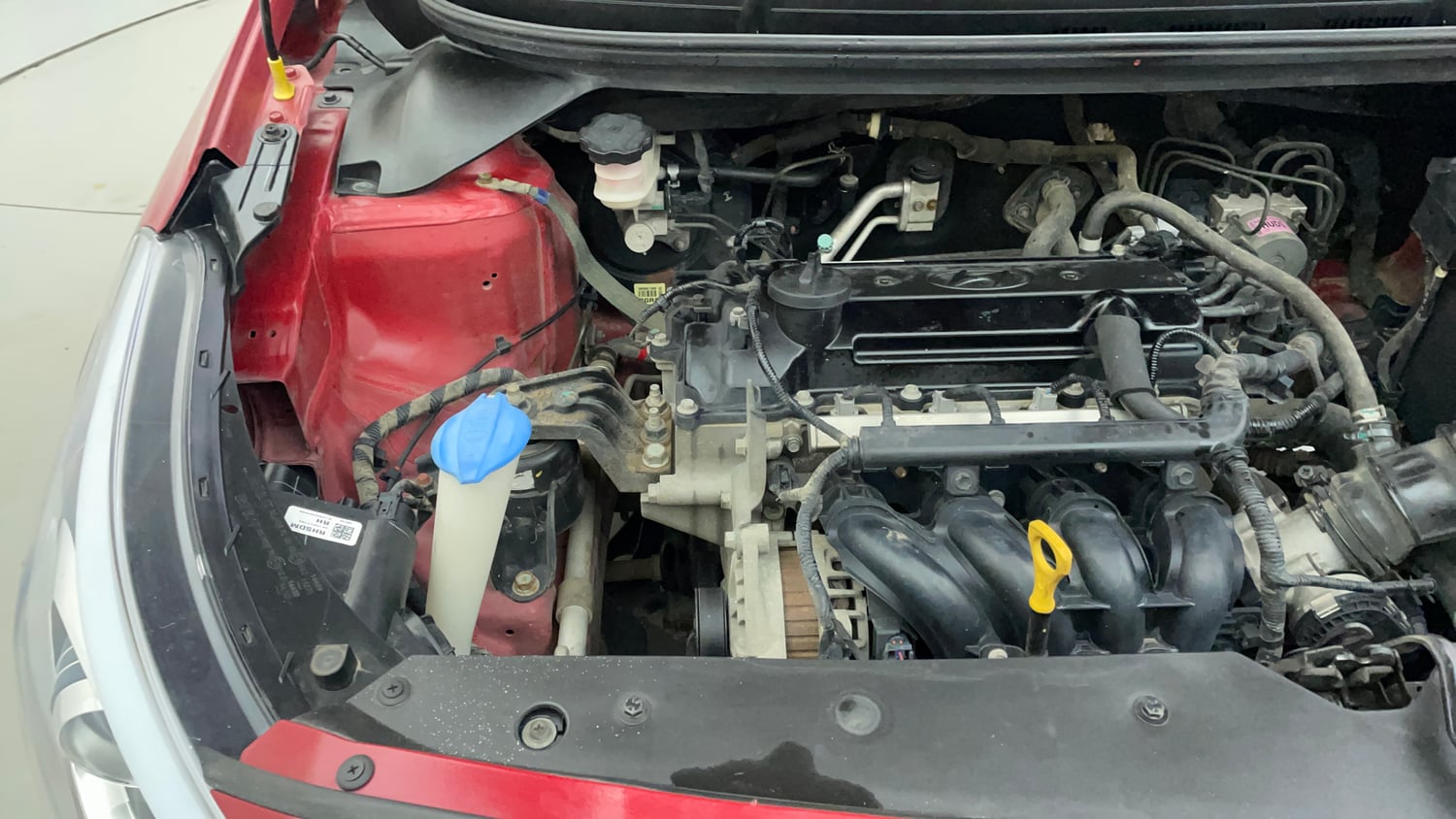 Used 2016 Hyundai i20 Active 1.2 S Petrol Manual engine ENGINE RIGHT SIDE VIEW