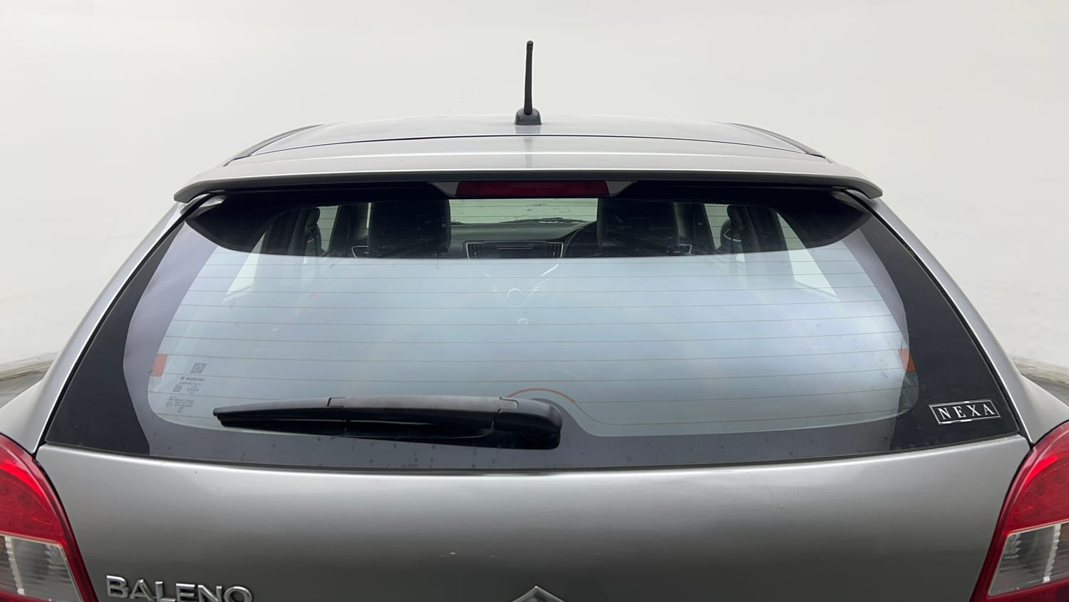 Used 2017 Maruti Suzuki Baleno Delta 1.2 Petrol Manual exterior BACK WINDSHIELD VIEW