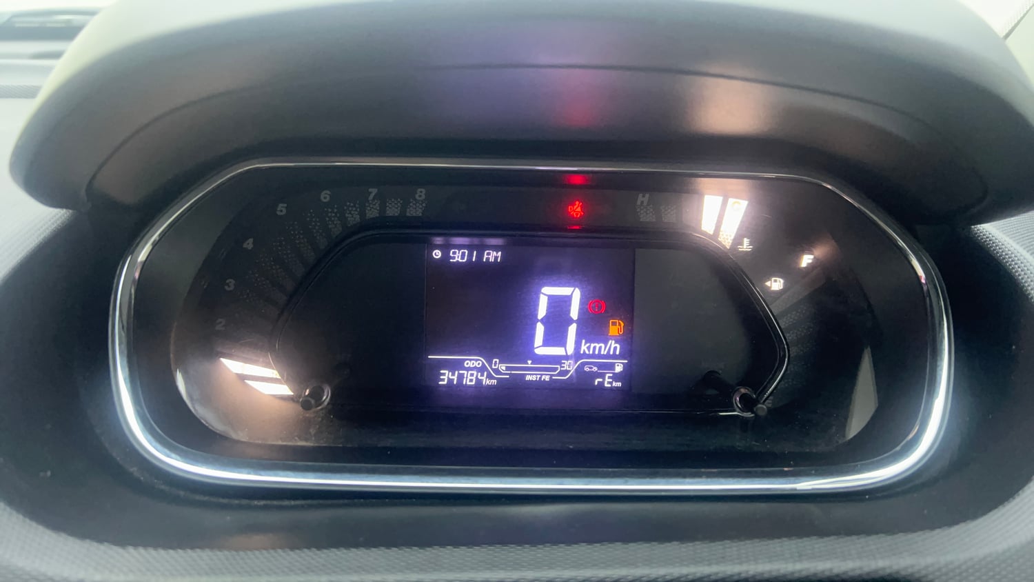 Used 2023 Tata Tiago XE Petrol Manual interior CLUSTERMETER VIEW