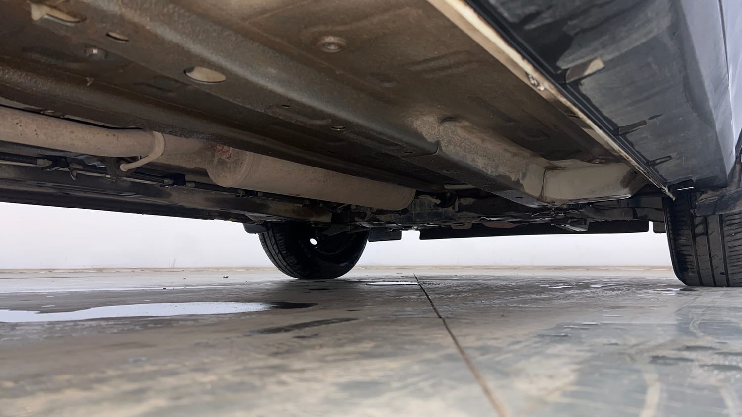 Used 2024 Tata Punch Adventure MT Petrol Manual extra REAR RIGHT UNDERBODY VIEW