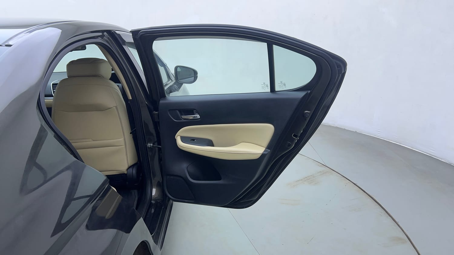 Used 2021 Honda City ZX CVT Petrol Petrol Automatic interior RIGHT REAR DOOR OPEN VIEW