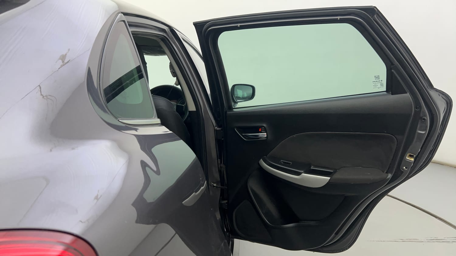 Used 2017 Maruti Suzuki Baleno RS 1.0 Petrol Manual interior RIGHT REAR DOOR OPEN VIEW