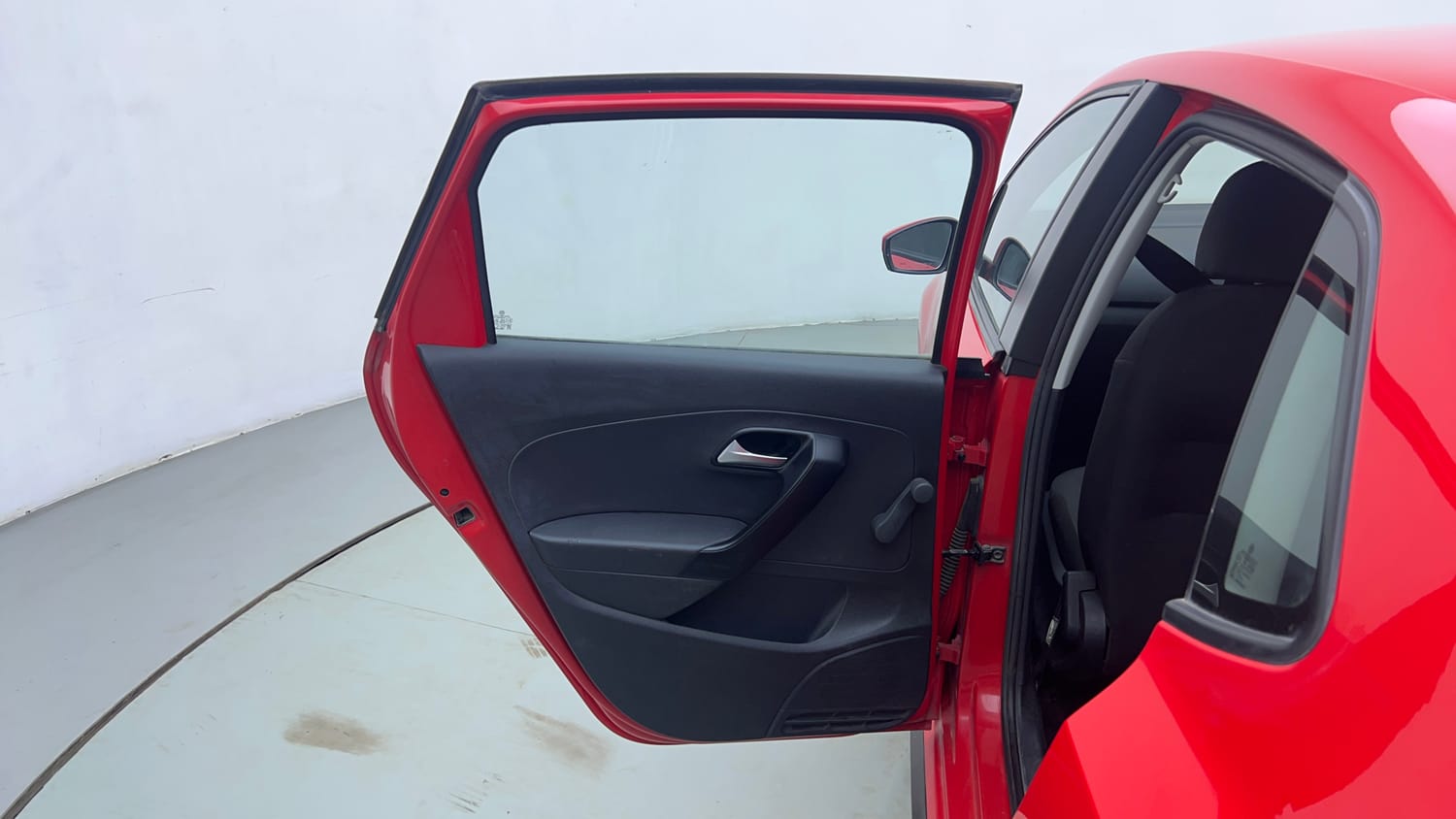 Used 2021 Volkswagen Polo Trendline 1.0L MPI Petrol Manual interior LEFT REAR DOOR OPEN VIEW