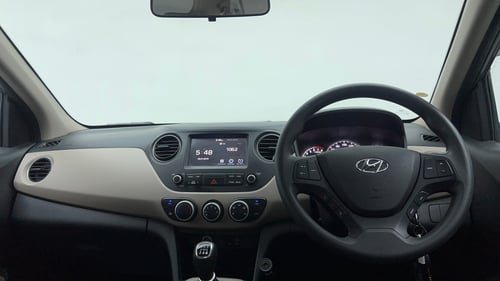 Used 2018 Hyundai Grand i10 Sportz 1.2 Kappa VTVT Petrol Manual interior DASHBOARD VIEW