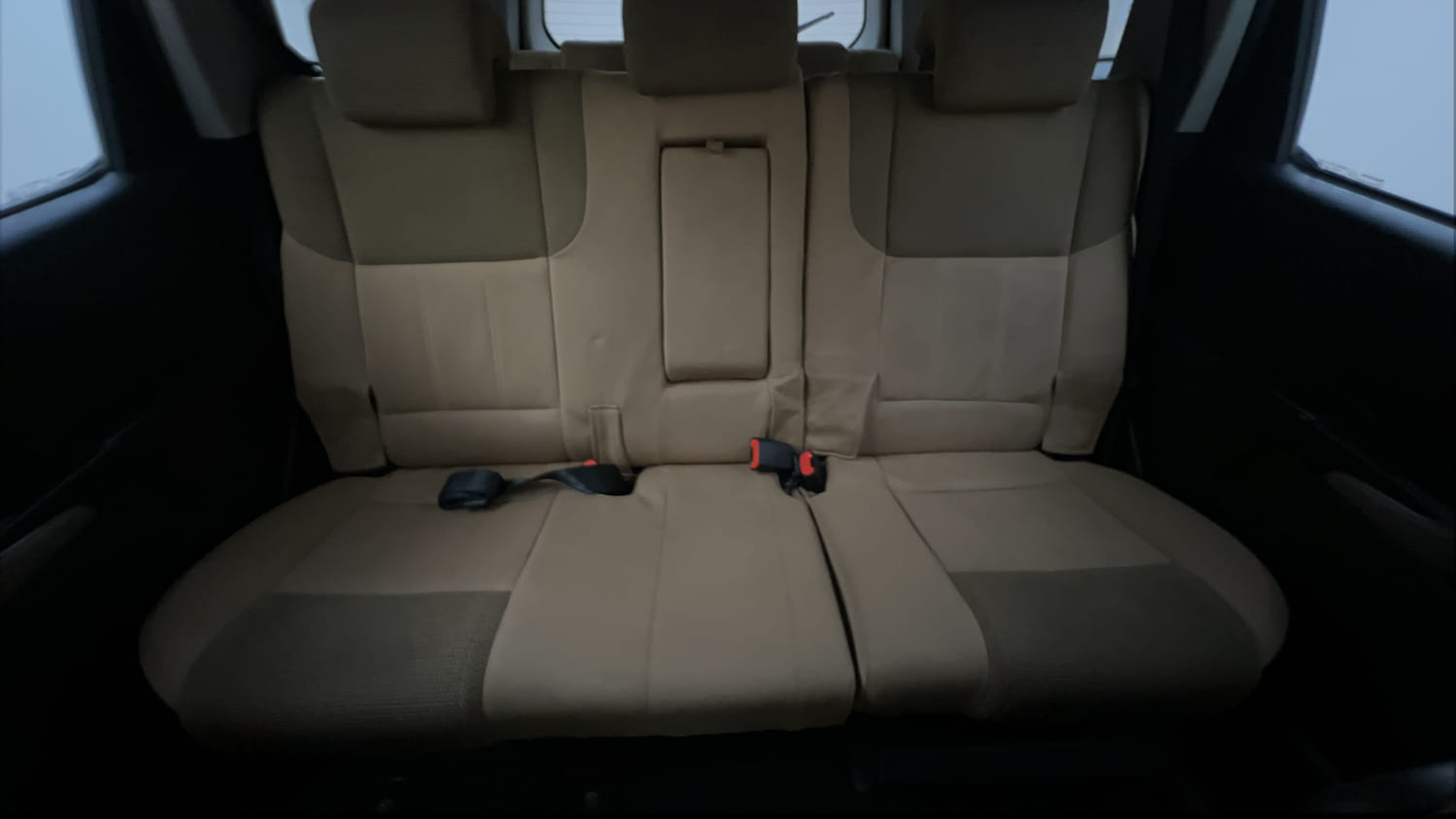 Used 2019 Mahindra XUV500 W9 AT Diesel Automatic interior REAR SEAT CONDITION VIEW