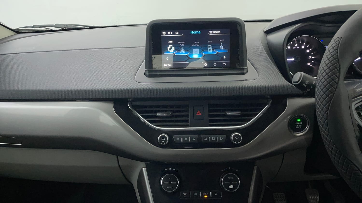 Used 2019 Tata Nexon XZ Plus Diesel Diesel Manual interior MUSIC SYSTEM & AC CONTROL VIEW