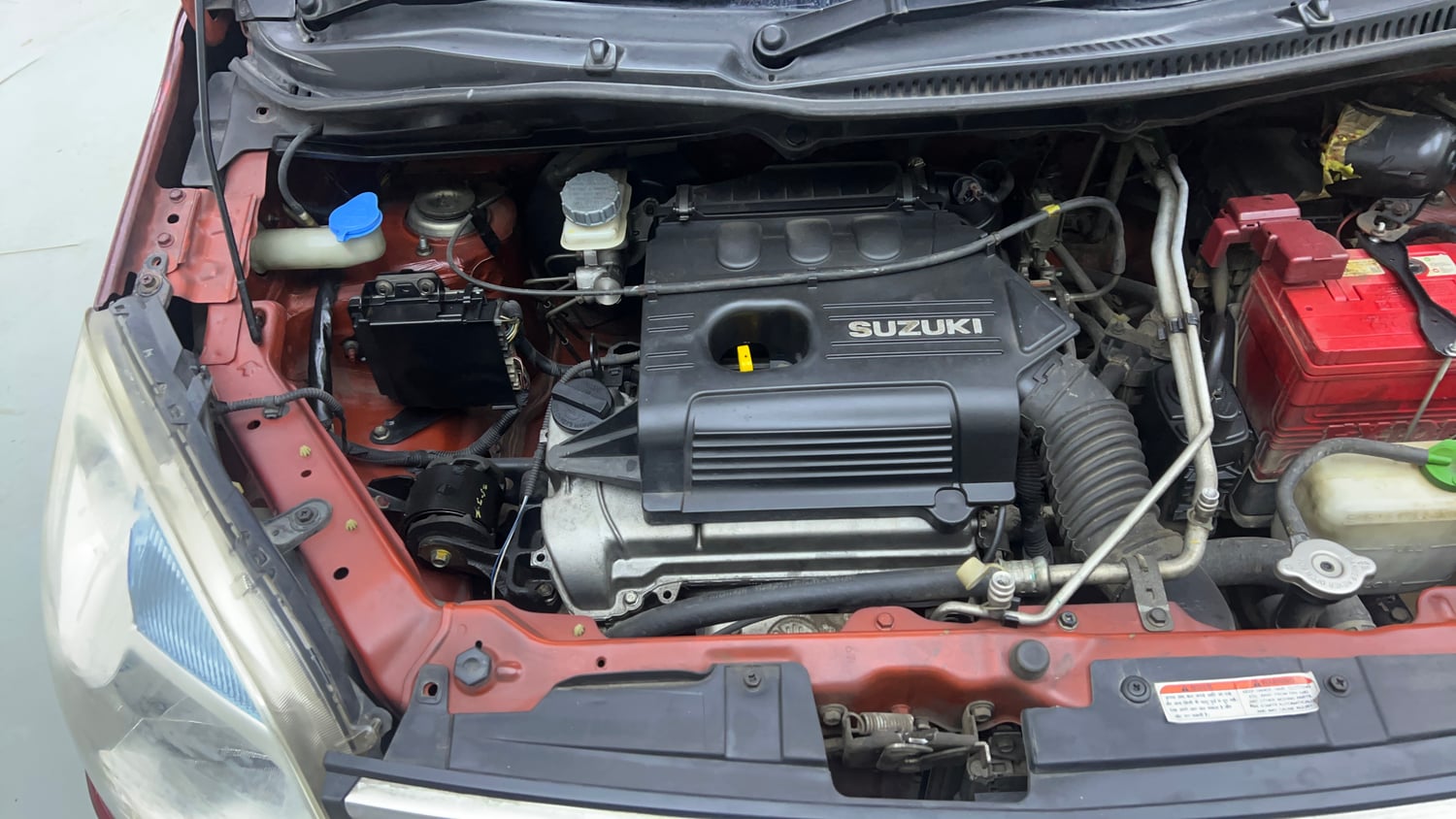 Used 2012 Maruti Suzuki Wagon R 1.0 LXi CNG Cng Manual engine ENGINE RIGHT SIDE VIEW