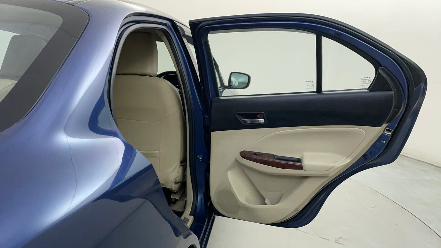 Used 2018 Maruti Suzuki Dzire VXi AMT Petrol Automatic interior RIGHT REAR DOOR OPEN VIEW