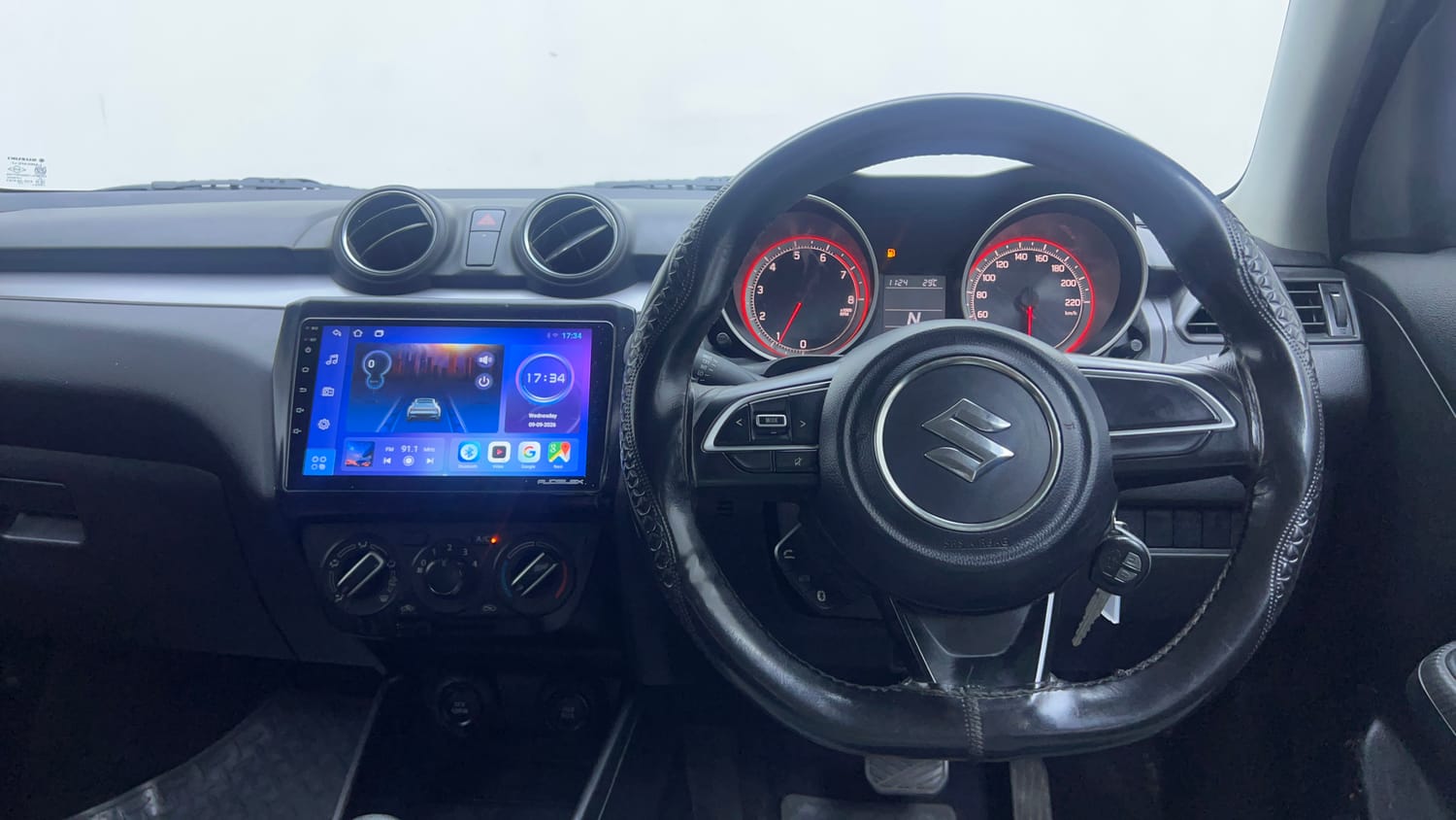Used 2023 Maruti Suzuki Swift VXi AMT Petrol Automatic interior STEERING VIEW