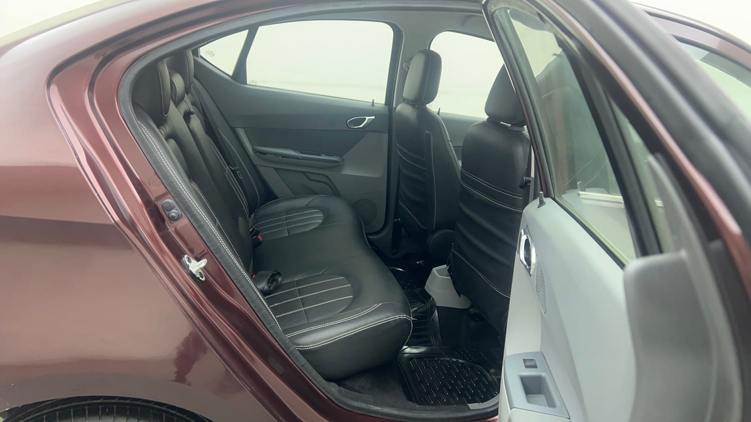 Used 2021 Tata Tigor XZA Plus Petrol Automatic interior RIGHT SIDE REAR DOOR CABIN VIEW