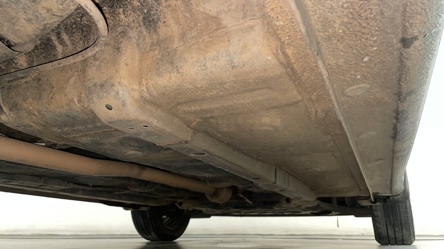 Used 2023 Hyundai Grand i10 Nios Sportz 1.2 Kappa VTVT Petrol Manual extra REAR RIGHT UNDERBODY VIEW
