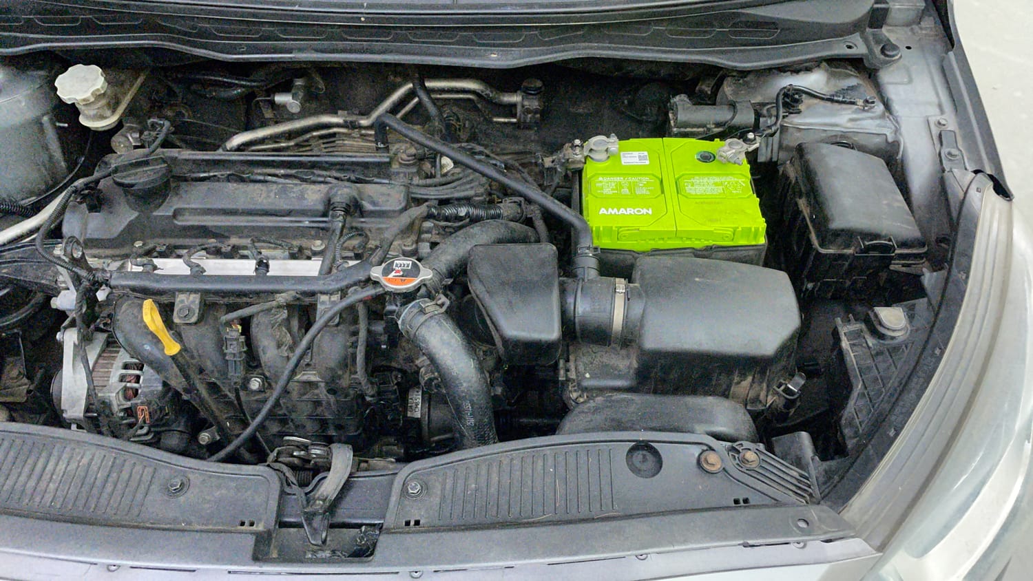 Used 2012 Hyundai i20 Sportz 1.2 Petrol Manual engine ENGINE LEFT SIDE VIEW