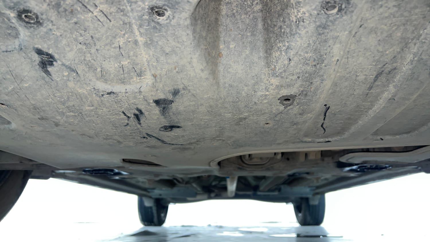 Used 2022 Kia Seltos GTX Plus 1.5 Diesel AT Diesel Automatic extra FRONT LEFT UNDERBODY VIEW