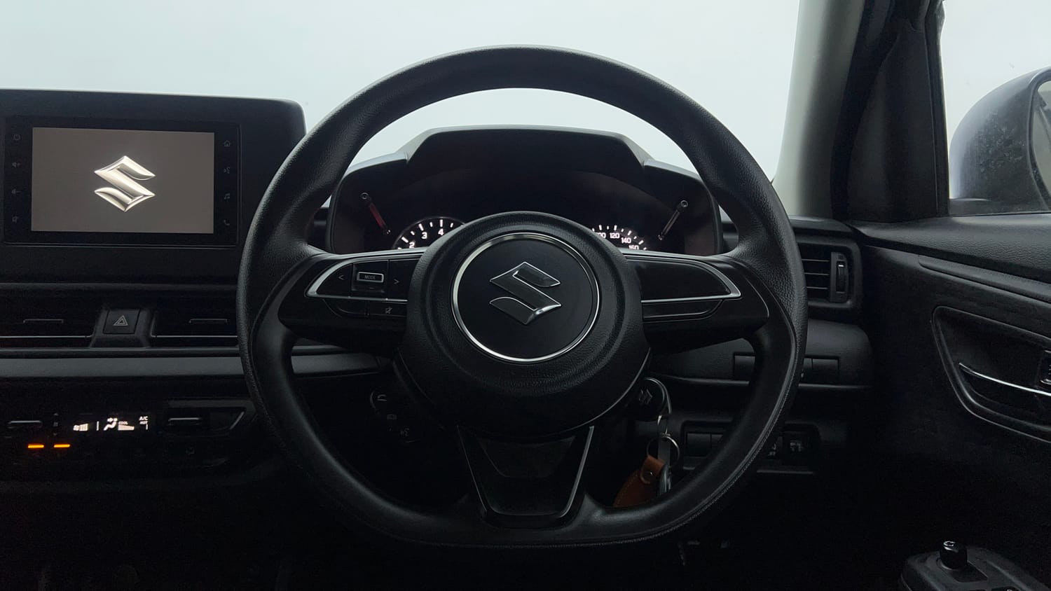 Used 2025 Maruti Suzuki Swift VXi AMT Petrol Automatic interior STEERING VIEW