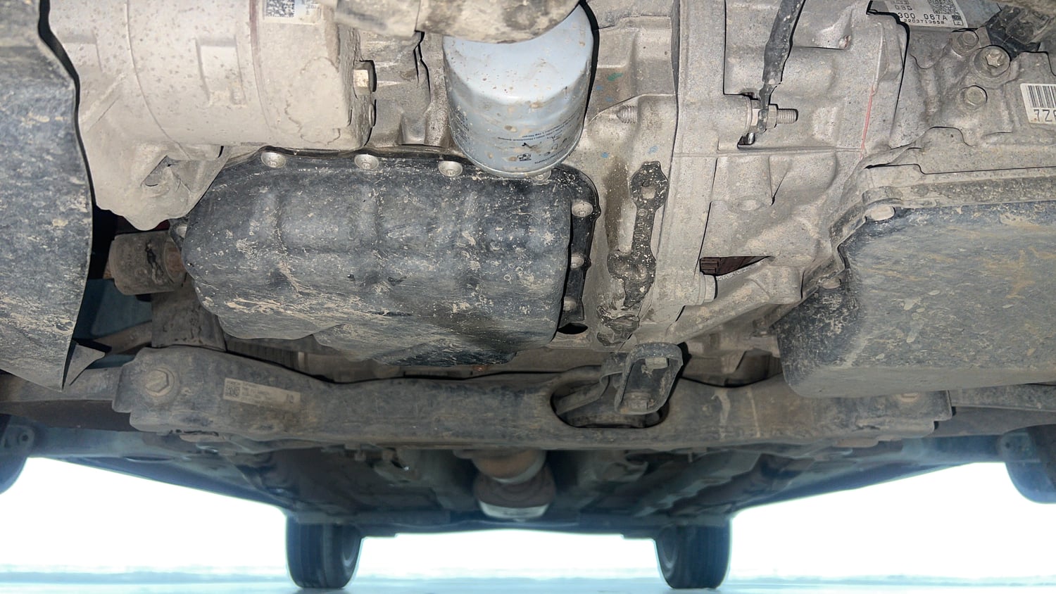 Used 2022 Skoda Kushaq Style 1.0L TSI AT Petrol Automatic extra FRONT LEFT UNDERBODY VIEW