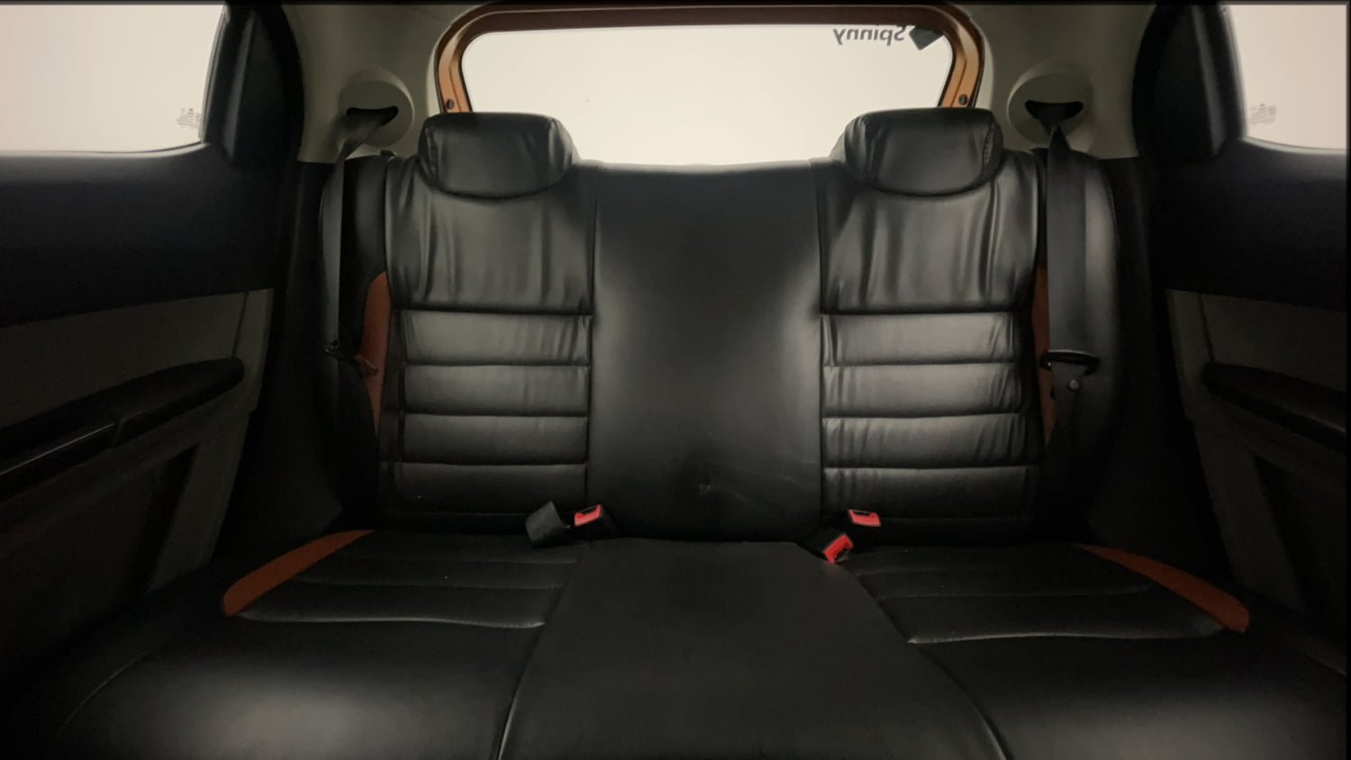 Used 2016 Tata Tiago Revotron XT Petrol Manual interior REAR SEAT CONDITION VIEW