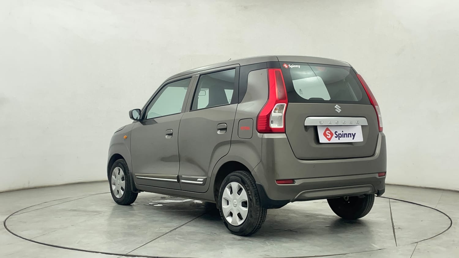 Used 2024 Maruti Suzuki Wagon R VXI 1.0 AGS Petrol Automatic exterior LEFT REAR CORNER VIEW