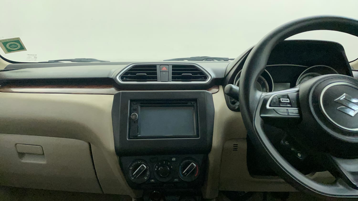 Used 2018 Maruti Suzuki Dzire VXi AMT Petrol Automatic interior MUSIC SYSTEM & AC CONTROL VIEW
