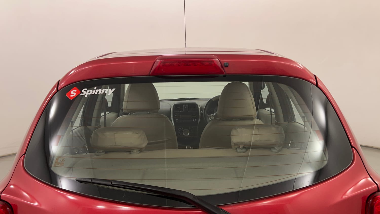 Used 2015 Nissan Micra XV CVT Petrol Automatic exterior BACK WINDSHIELD VIEW