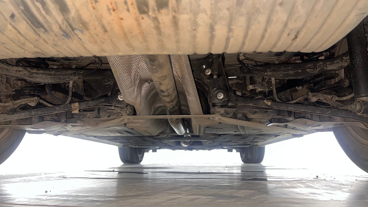 Used 2021 BMW X1 sDrive20i SportX Petrol Automatic extra REAR UNDERBODY VIEW (TAKEN FROM REAR)