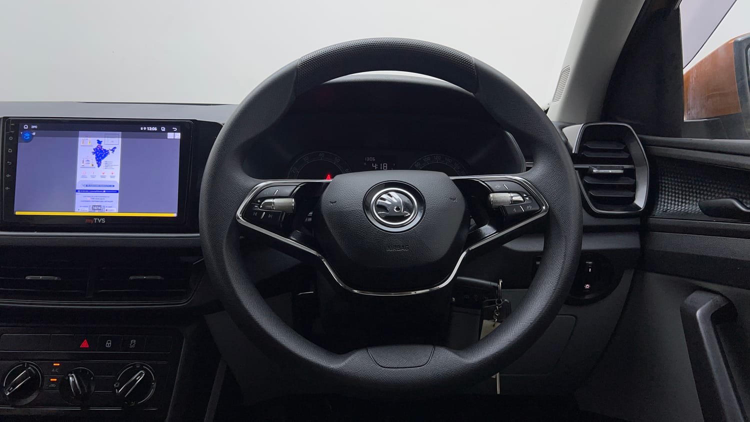 Used 2021 Skoda Kushaq Active 1.0 TSI MT Petrol Manual interior STEERING VIEW