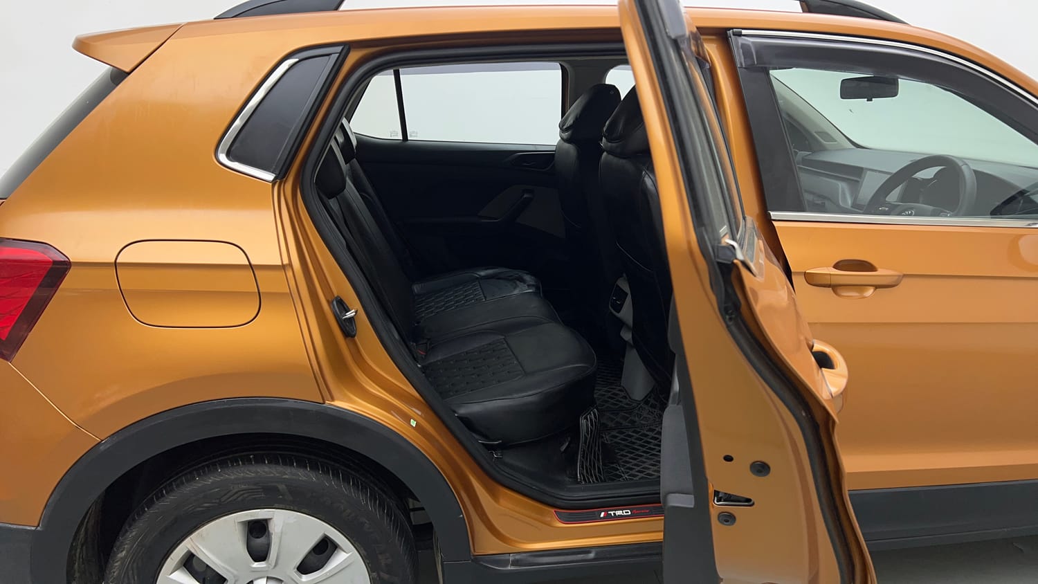 Used 2021 Skoda Kushaq Active 1.0 TSI MT Petrol Manual interior RIGHT SIDE REAR DOOR CABIN VIEW