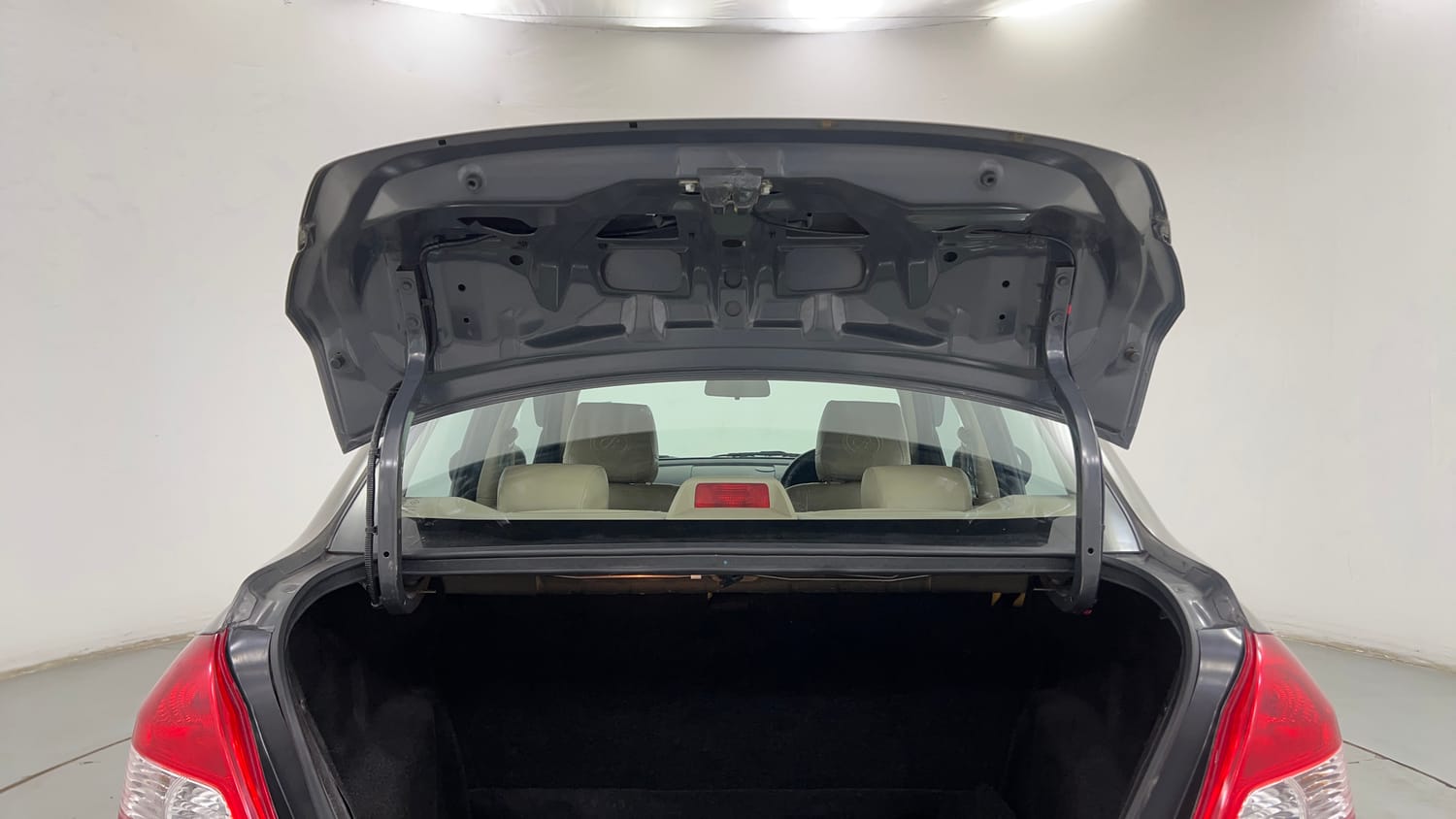 Used 2015 Maruti Suzuki Swift Dzire VXI Petrol Manual interior DICKY DOOR OPEN VIEW