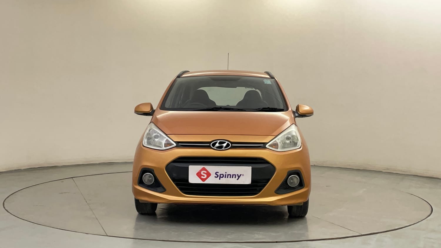 Used 2015 Hyundai Grand i10 Sportz 1.2 Kappa VTVT Petrol Manual exterior FRONT VIEW