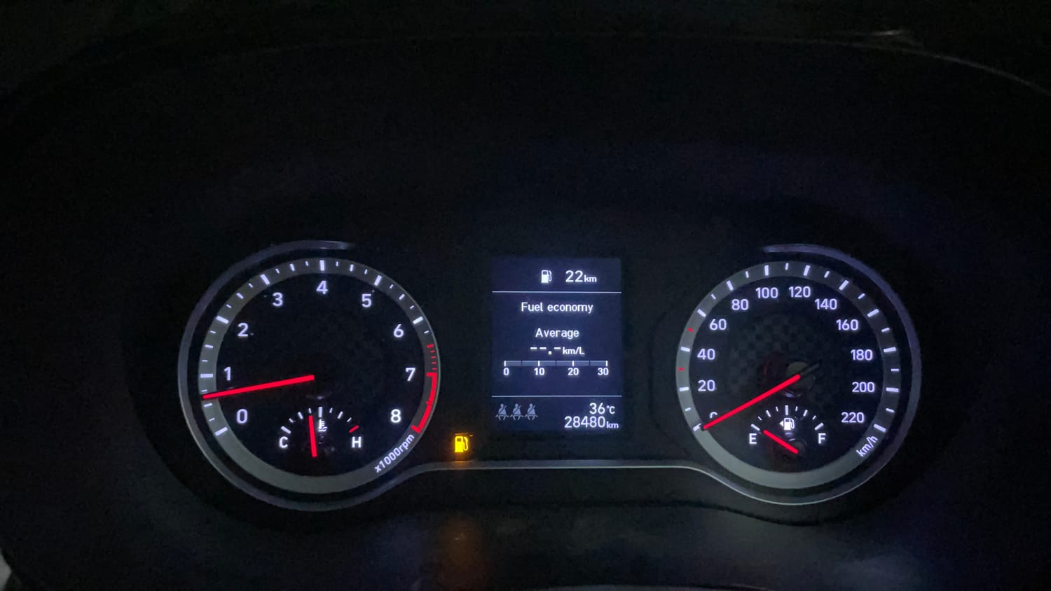 Used 2023 Hyundai Grand i10 Nios Sportz 1.2 Kappa VTVT Petrol Manual interior CLUSTERMETER VIEW