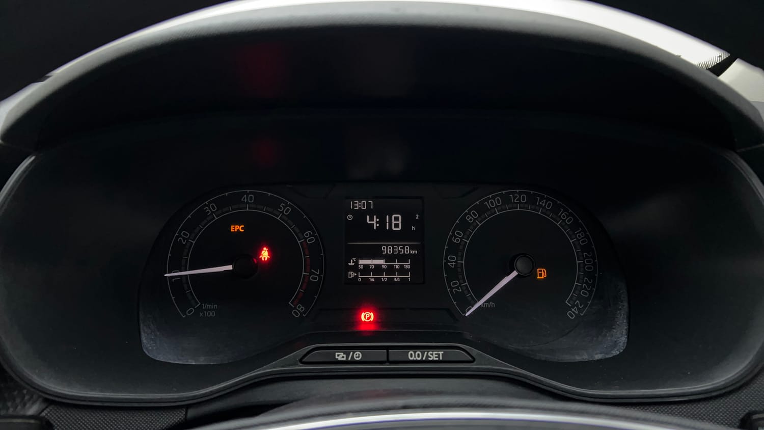 Used 2021 Skoda Kushaq Active 1.0 TSI MT Petrol Manual interior CLUSTERMETER VIEW