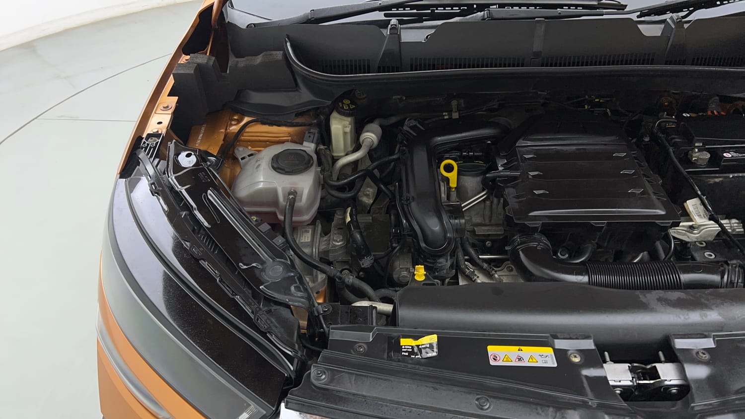 Used 2021 Skoda Kushaq Active 1.0 TSI MT Petrol Manual engine ENGINE RIGHT SIDE VIEW